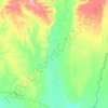 Kamundan topographic map, elevation, terrain