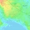 Second Drosia Park topographic map, elevation, terrain