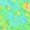 Ardennern topographic map, elevation, terrain