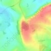 Great Botley Copse topographic map, elevation, terrain