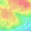 Abington Park topographic map, elevation, terrain