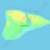 Aua Island topographic map, elevation, terrain