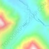 Rainbow Lake topographic map, elevation, terrain