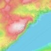 Pulpit Rock topographic map, elevation, terrain