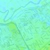 UPZs de Bogotá topographic map, elevation, terrain