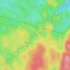 Lac du Bran de Scie topographic map, elevation, terrain