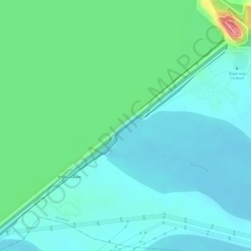 Mahanadi River topographic map, elevation, terrain