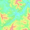 Sungai Sokor topographic map, elevation, terrain