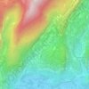 Padaro topographic map, elevation, terrain