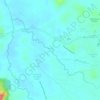 Sungai Pulau topographic map, elevation, terrain