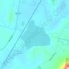 Richmond Pond topographic map, elevation, terrain