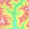 Tamakoshi Nadi topographic map, elevation, terrain