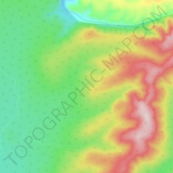 Экон topographic map, elevation, terrain