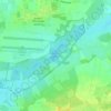 Tävsmoor/Haselauer Moor topographic map, elevation, terrain