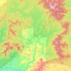 Sungai Boh topographic map, elevation, terrain