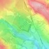 Delph Reservoir topographic map, elevation, terrain