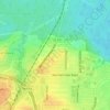 Hills of Roanoke topographic map, elevation, terrain