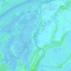 Diepgat topographic map, elevation, terrain