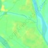 Hooghly topographic map, elevation, terrain