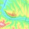 Gulang River topographic map, elevation, terrain