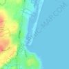 Ogunquit Beach topographic map, elevation, terrain