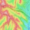 Laurel Canyon topographic map, elevation, terrain