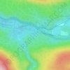 Kettle Lakes topographic map, elevation, terrain