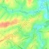 La Croisette topographic map, elevation, terrain