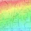شهرداری منطقه شش ناحیه سه topographic map, elevation, terrain