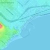 West Beach topographic map, elevation, terrain