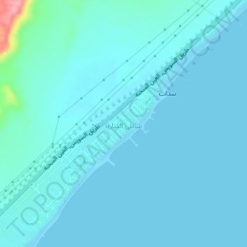 Canary Beach Resort topographic map, elevation, terrain