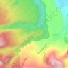 Mainit River topographic map, elevation, terrain