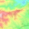 Kfar Adumim topographic map, elevation, terrain