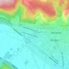 güneş evi topographic map, elevation, terrain
