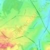 Newstead Wood topographic map, elevation, terrain