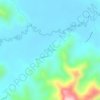 Copacabana topographic map, elevation, terrain