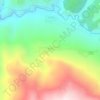 Bachen topographic map, elevation, terrain