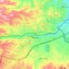 Al Ruseifa topographic map, elevation, terrain