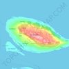 Pulau Tomia topographic map, elevation, terrain