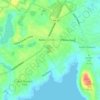 Arthur Thurbur Land topographic map, elevation, terrain