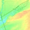 Little Sandy Creek topographic map, elevation, terrain