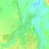 Granite Creek topographic map, elevation, terrain