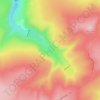 Wessenden Brook topographic map, elevation, terrain