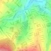 Emmarentia Dam topographic map, elevation, terrain