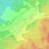 Веребье topographic map, elevation, terrain