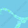 Playa Tortugas topographic map, elevation, terrain