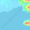 Pulau Arif Utara topographic map, elevation, terrain