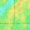 Parkside 1 topographic map, elevation, terrain