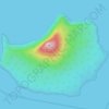 Pulau Krakatau topographic map, elevation, terrain