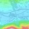 Fiume Adda topographic map, elevation, terrain